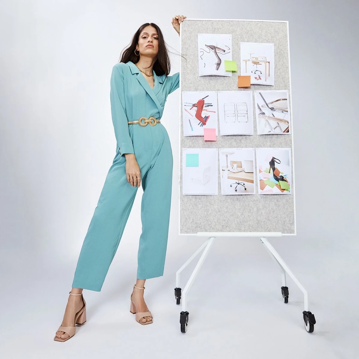 Flexible SolesSafdieAnkle Strap Heeled Sandal - Block Heel 4 Flexible SolesSafdieAnkle Strap Heeled Sandal - Block Heel - Image 2