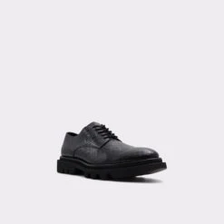 Final Sale - The Item Cannot Be ReturnedSergeiOxford Shoe - Lug Sole -The Aldo Shop sergei black 009 001 008 alt3 sq gy 2000x2000