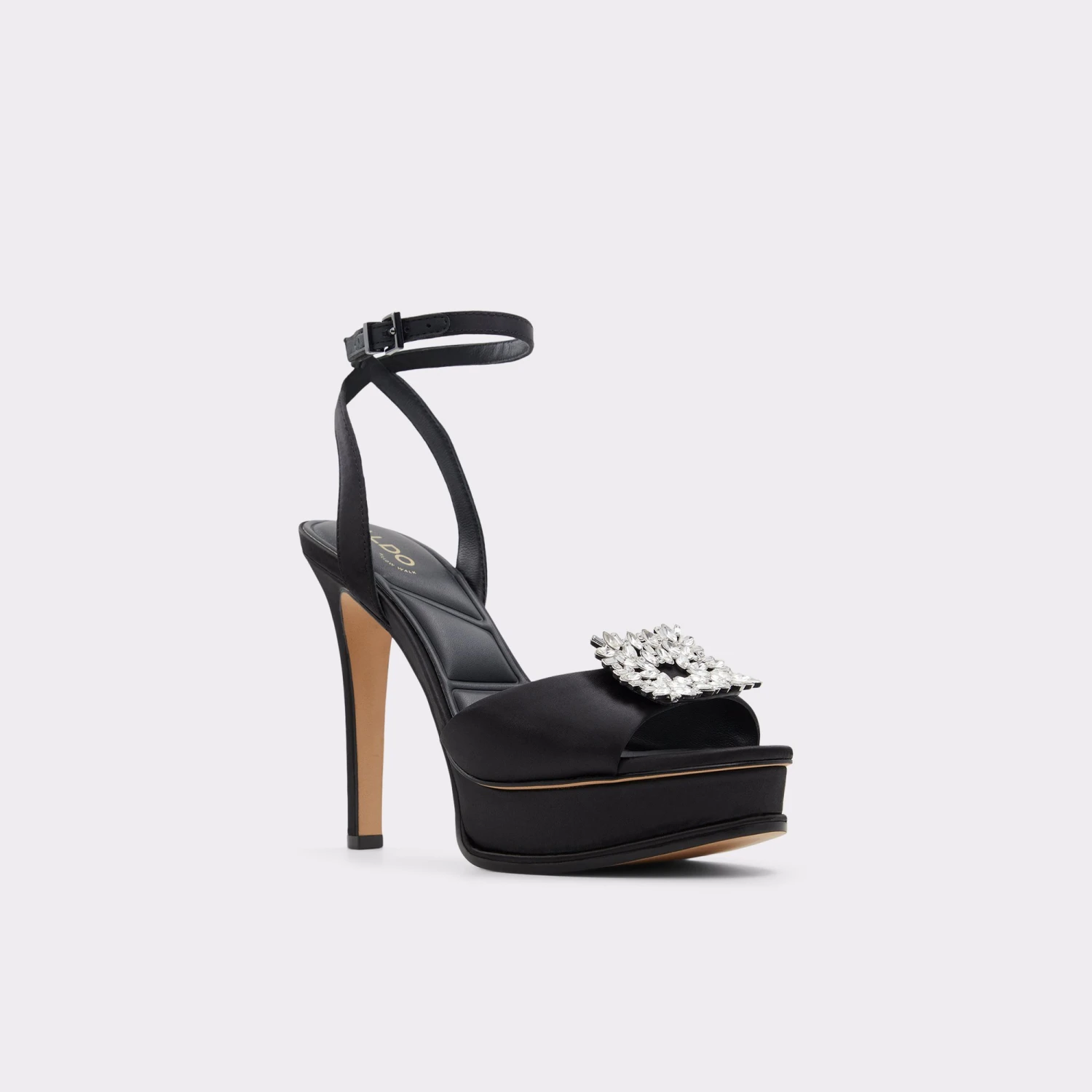 Online ExclusiveSolitairaStrappy Heeled Sandal - Platform 6 Online ExclusiveSolitairaStrappy Heeled Sandal - Platform - Image 4