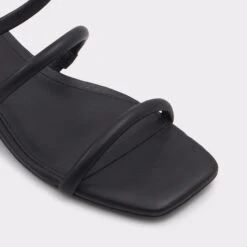 &New NewSpinnaStrappy Flat Sandal -The Aldo Shop spinna black 001 002 043 alt4 sq gy 2000x2000