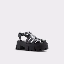 SuzyFisherman Sandal - Lug Sole -The Aldo Shop suzy black 001 002 033 alt3 sq gy 2000x2000