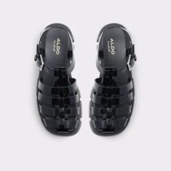 SuzyFisherman Sandal - Lug Sole -The Aldo Shop suzy black 001 002 033 alt5 sq gy 2000x2000