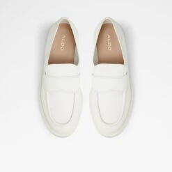 Final Sale - The Item Cannot Be ReturnedSyllaLoafer - Lug Sole -The Aldo Shop sylla white 100 001 043 alt5 sq nt 1200x1200