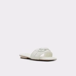 TamliniaSlide Sandal -The Aldo Shop tamlinia white 100 002 043 alt3 sq gy 2000x2000