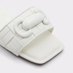TamliniaSlide Sandal -The Aldo Shop tamlinia white 100 002 043 alt4 sq gy 2000x2000