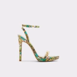 Final Sale - The Item Cannot Be ReturnedThirakinAnkle Strap Heeled Sandal - Stiletto Heel