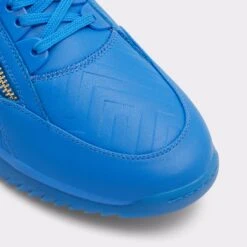 Final Sale - The Item Cannot Be ReturnedThompsonLow Top Sneaker -The Aldo Shop thompson blue 400 002 008 alt4 sq gy 2000x2000