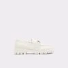 TobeyLoafer - Lug Sole -The Aldo Shop tobey white 110 002 043 main sq gy 1200x1200