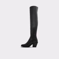 Final Sale - The Item Cannot Be ReturnedToroOver-the-knee Western Boot -The Aldo Shop toro black 001 001 043 alt2 sq gy 2000x2000