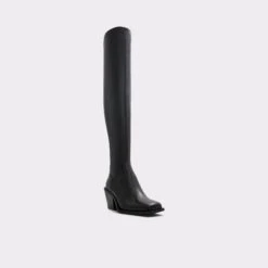 Final Sale - The Item Cannot Be ReturnedToroOver-the-knee Western Boot -The Aldo Shop toro black 001 001 043 alt3 sq gy 2000x2000