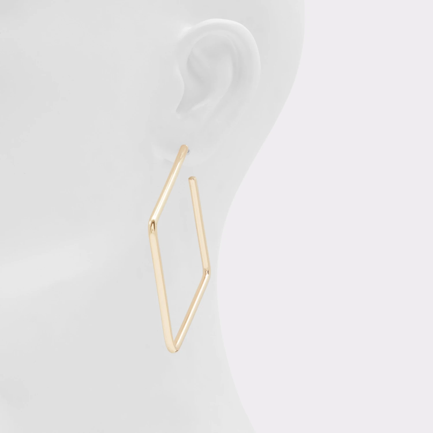 Torus Metal Hoop Earrings - Elegant Conversation-Starting Jewelry 4 Torus Metal Hoop Earrings - Elegant Conversation-Starting Jewelry - Image 2