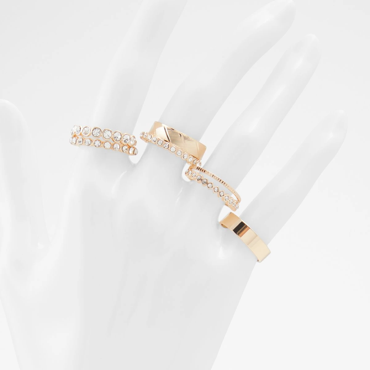 Unylith Statement Ring for Women - Bold Metal Fashion Accessory 4 Unylith Statement Ring for Women - Bold Metal Fashion Accessory - Image 2