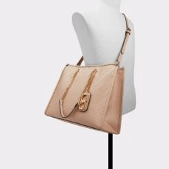 Veleriaax Luxe Embossed Tote Bag - Elegant Women's Handbag with Crossbody Strap 9 Veleriaax Luxe Embossed Tote Bag - Elegant Women's Handbag with Crossbody Strap -The Aldo Shop veleriaax beige 270 002 008 alt3 sq gy 2000x2000
