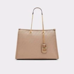 Veleriaax Luxe Embossed Tote Bag - Elegant Women's Handbag with Crossbody Strap