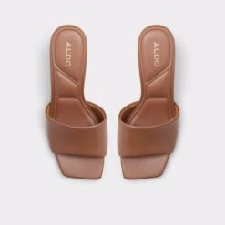 VidishHeeled Mule -The Aldo Shop vidish brown 240 001 043 alt5 sq gy 2000x2000