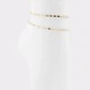 Wiciniel Gold Plated Statement Anklet - Chic Summer Accessory -The Aldo Shop wiciniel gold 710 main sq gy 1200x1200