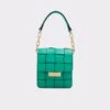 WovenaxMini Top Handle Bag -The Aldo Shop wovenax green 301 002 043 main sq gy 1200x1200